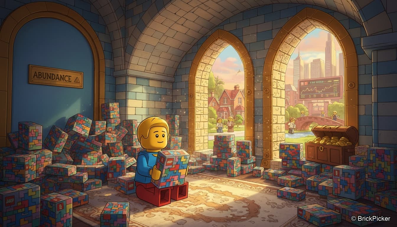 The Spoiled LEGO Fan: Too Many Sets, Too Little Creativity?