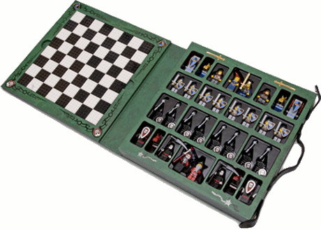 852001-1: Castle Chess Set