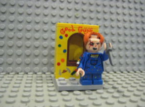Custom Lego Chucky Minifigure